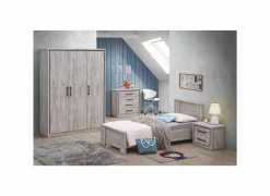 Kleerkast Elias 150cm - decor - grijze eik