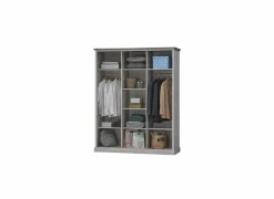 Kleerkast Eline 172cm - decor - white oak & autumn oak