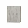 Kleerkast Elmo 160cm - decor - new grey oak