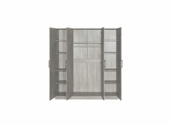Kleerkast Elmo 160cm - decor - new grey oak