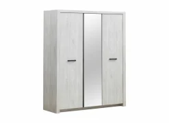 Kleerkast Elvis 173cm - decor - witte eik