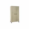 Kleerkast Evy 2 100cm - decor - lente eik