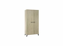 Kleerkast Evy 2 100cm - decor - lente eik