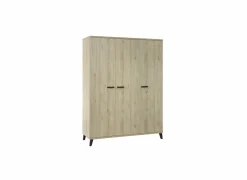 Kleerkast Evy 2 150cm - decor - lente eik