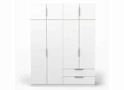 Kleerkast Ghost 157cm - decor - wit