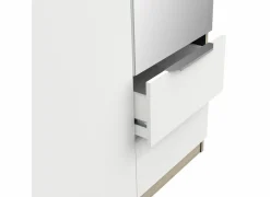 Kleerkast Ghost 119cm - decor - kronberg eik & wit