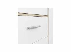 Kleerkast Mokkaro 206cm - decor - wit & sonoma eik