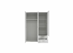 Kleerkast Mokkaro 145cm - decor - wit