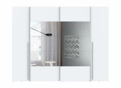 Kleerkast Narago 270cm - decor - wit