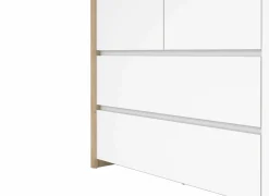 Kleerkast Next 149x58xH202cm - decor - wit & jackson hickory