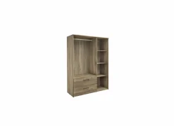 Kleerkast Orleans 145cm - decor - eik