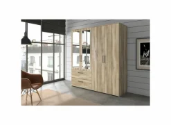 Kleerkast Orleans 181cm - decor - eik