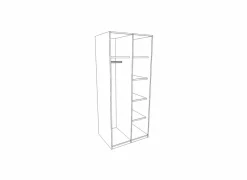 Kleerkast Paris 97cm