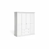 Kleerkast Paris 181cm - decor - wit