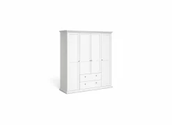 Kleerkast Paris 181cm - decor - wit