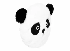 Knuffel Panda Ø27cm - stof - wit/zwart