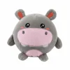 Knuffel Squishy Hippo H14cm