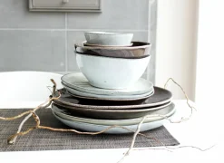 Salt & Pepper Kom Artisan Ø11,5cm - keramiek - groen