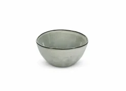 Salt & Pepper Kom Artisan  18,5x9cm - stoneware - groen