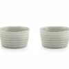 Salt & Pepper Kom Bake Ø10cm - stoneware - grijs - set van 2