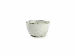 Kom Freckles Ø14cm - steen - beige & groen