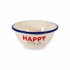 Kom Happy Hour Ø14x6,5cm - metaal - multicolor