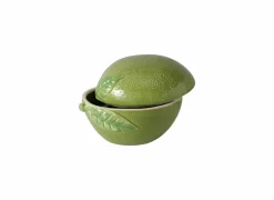 Kom Limoen 12,5x13,8cm - keramiek - groen