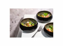 Cosy & Trendy Kom Splash Ø12cm - porselein - blauwgroen