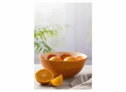 Kom World Foods Sinaasappel Ø21,5cm - keramiek - oranje
