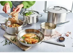 Demeyere Kookpot Resto 3 Ø18cm 2L - roestvrij staal -