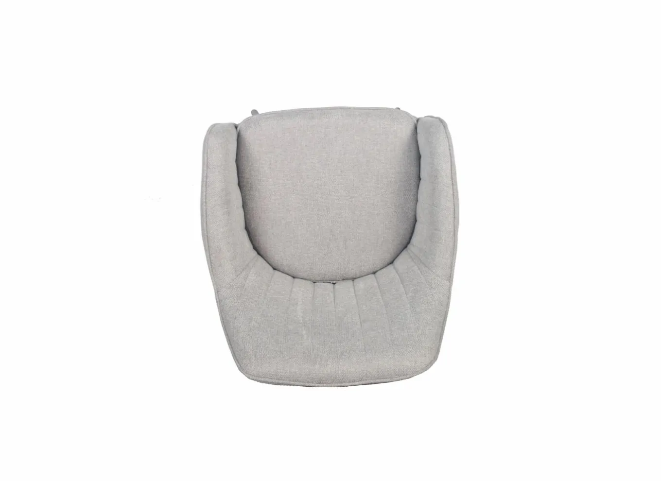 Kuipstoel Casimir polyestervezel - greige