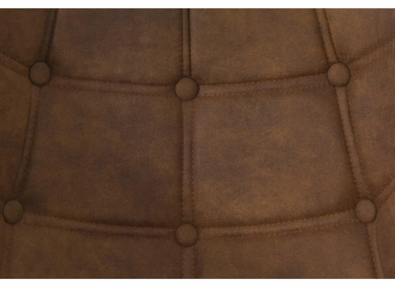 Kuipstoel Cosy 57x60x80cm - microvezel - cognac