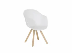 Kuipstoel Kabbala kunststof wit