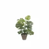 Kunstplant Monstera + pot Stan H48cm