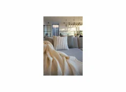 Tiseco Kussen Artem 45x45cm - katoen & polyestervezel - groen