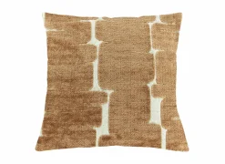 Kussen Beau 45x45cm - stof - terra