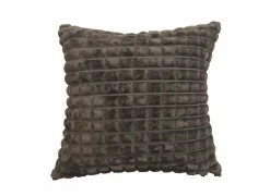 Kussen Bordeaux 50x50cm - microvezel - grijs