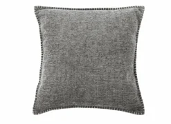Tiseco Kussen Damian 45x45cm - stof - dark grey