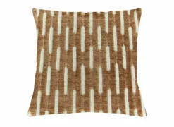 Kussen Dena 45x45cm - stof - terra