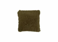 Kussen Fluffy 60x60cm - stof - military olive