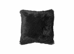 Kussen Fluffy  45x45cm - stof - raven