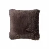 Kussen Fluffy 60x60cm - stof - drift wood