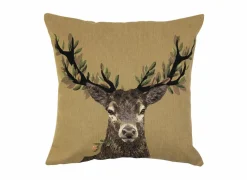 Kussen Gobelin 45x45cm - stof - bruin