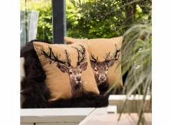 Kussen Gobelin 45x45cm - stof - bruin