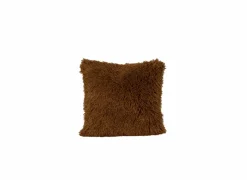 Kussen Hare 45x45cm - nepbont - oranje