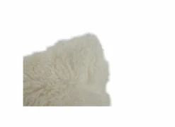 Kussen Hare 60x60cm - nepbont - wit