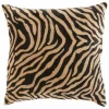 Kussen Lynra 40x40cm - polyester - bruin & zwart