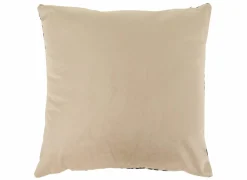 Kussen Lynra 40x40cm - polyester - zwart & bruin