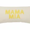 Cosy & Trendy Kussen Mama Mia 50x25cm - katoen - geel