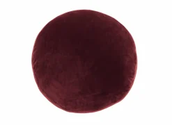 Tiseco Kussen Marshmallow  Ø40cm - stof - pomegranate